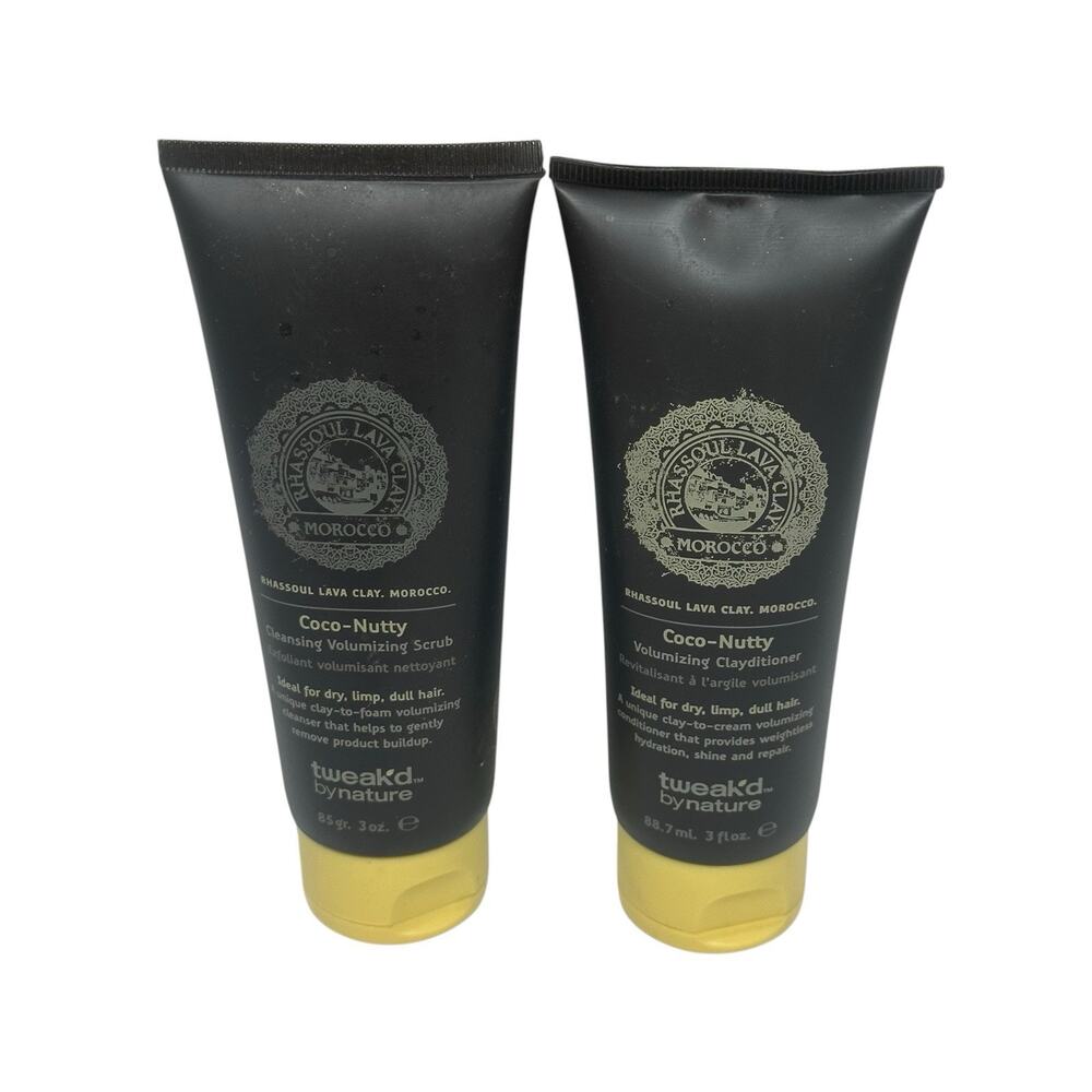 Tweakd by Nature Coco-Nutty Cleansing Volumizing Clay Scrub & Clayditioner 3oz